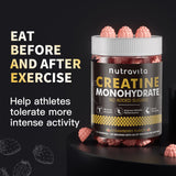 Nutravita Creatine Monohydrate Gummies in hand