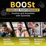 Nutravita Creatine Monohydrate Gummies lifestyle scene with active person