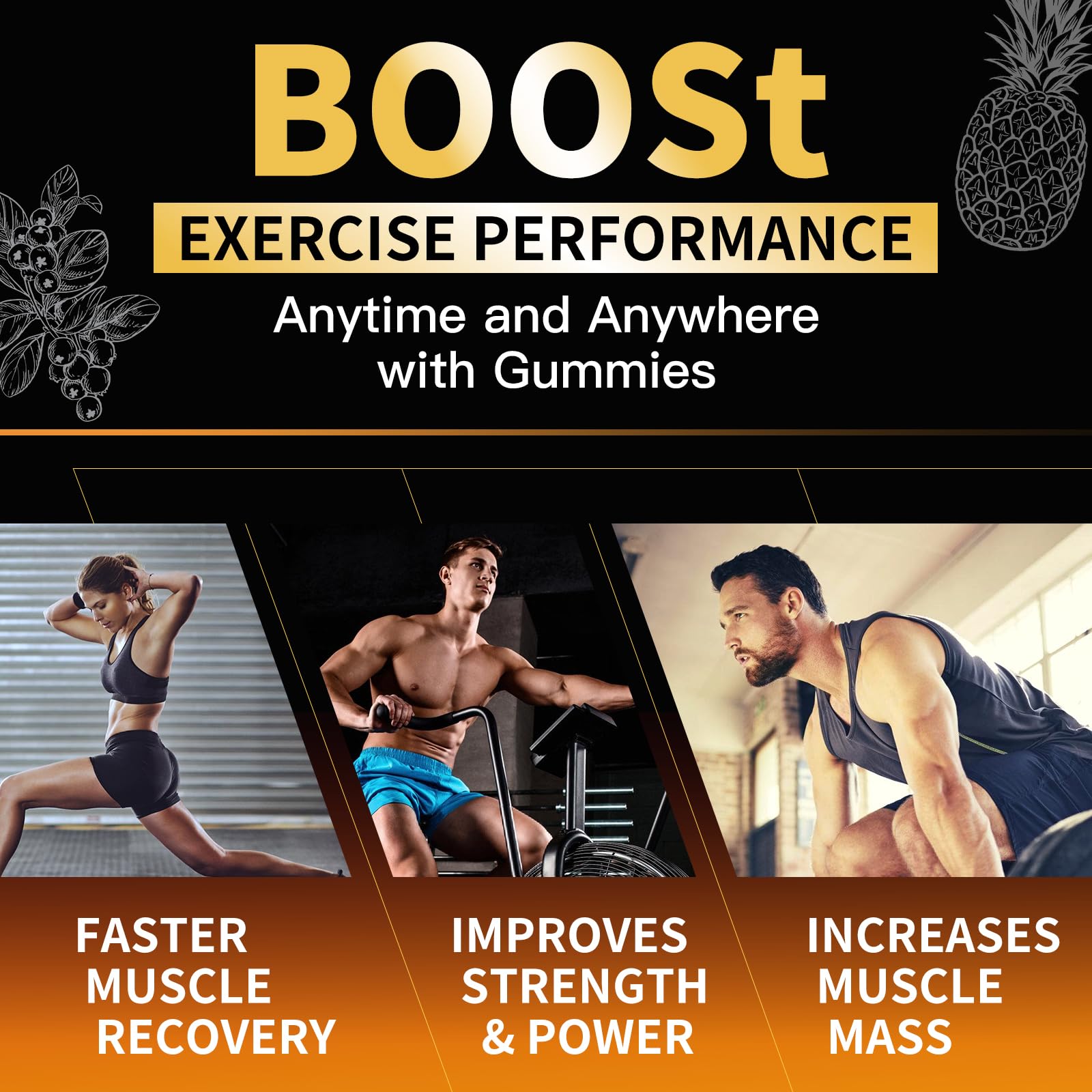 Nutravita Creatine Monohydrate Gummies nutritional information