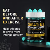 Nutravita Creatine Monohydrate Gummies on a kitchen counter