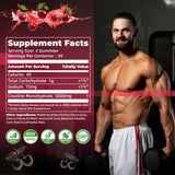 Nutravita Creatine Monohydrate Gummies on a wooden table