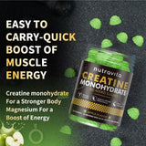 Nutravita Creatine Monohydrate Gummies packaging details