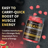 Nutravita Creatine Monohydrate Gummies packaging details