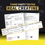 Nutravita Creatine Monohydrate Gummies side view showing gummy texture