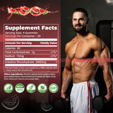 Nutravita Creatine Monohydrate Gummies side view with nutrition label