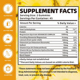 Nutravita Magnesium Gummies 1000mg close-up of gummies