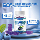 Nutravita Magnesium Gummies 1000mg with a measuring spoon