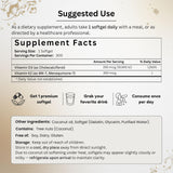 NutraVora Vitamin D3 + K2 Softgels ingredients list