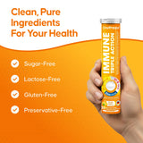 nutrazul daily wellness Triple Action Effervescent Tablets ingredients list