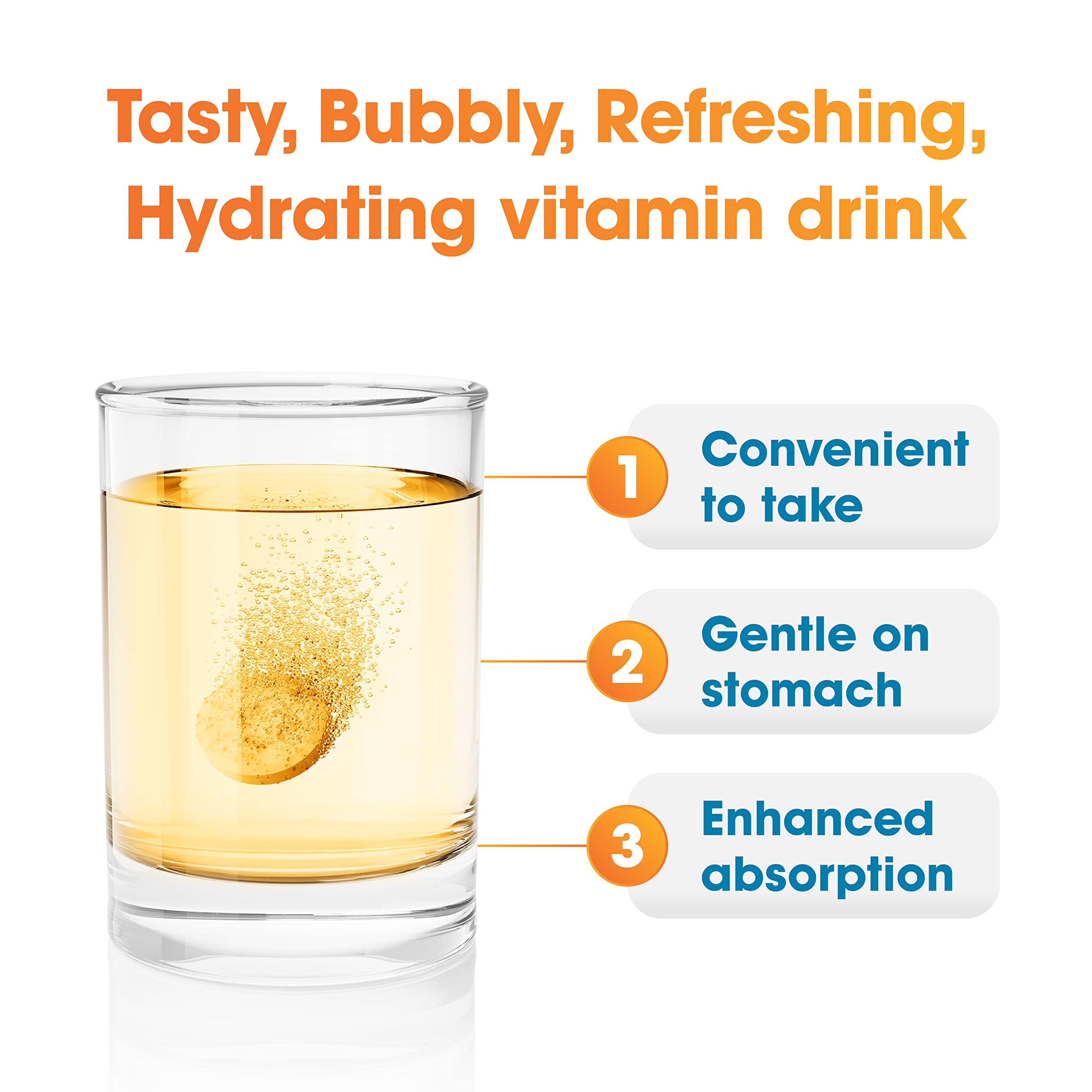nutrazul daily wellness Triple Action Vitamin C 1000mg ingredients list