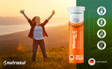 nutrazul Vitamin C 1000mg effervescent tablet in a glass of water