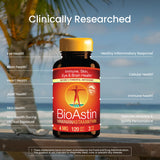 Nutrex Hawaii Astaxanthin bottle with label clearly visible