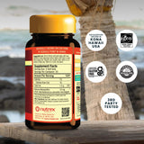 Nutrex Hawaii Astaxanthin Supplement bottle side view