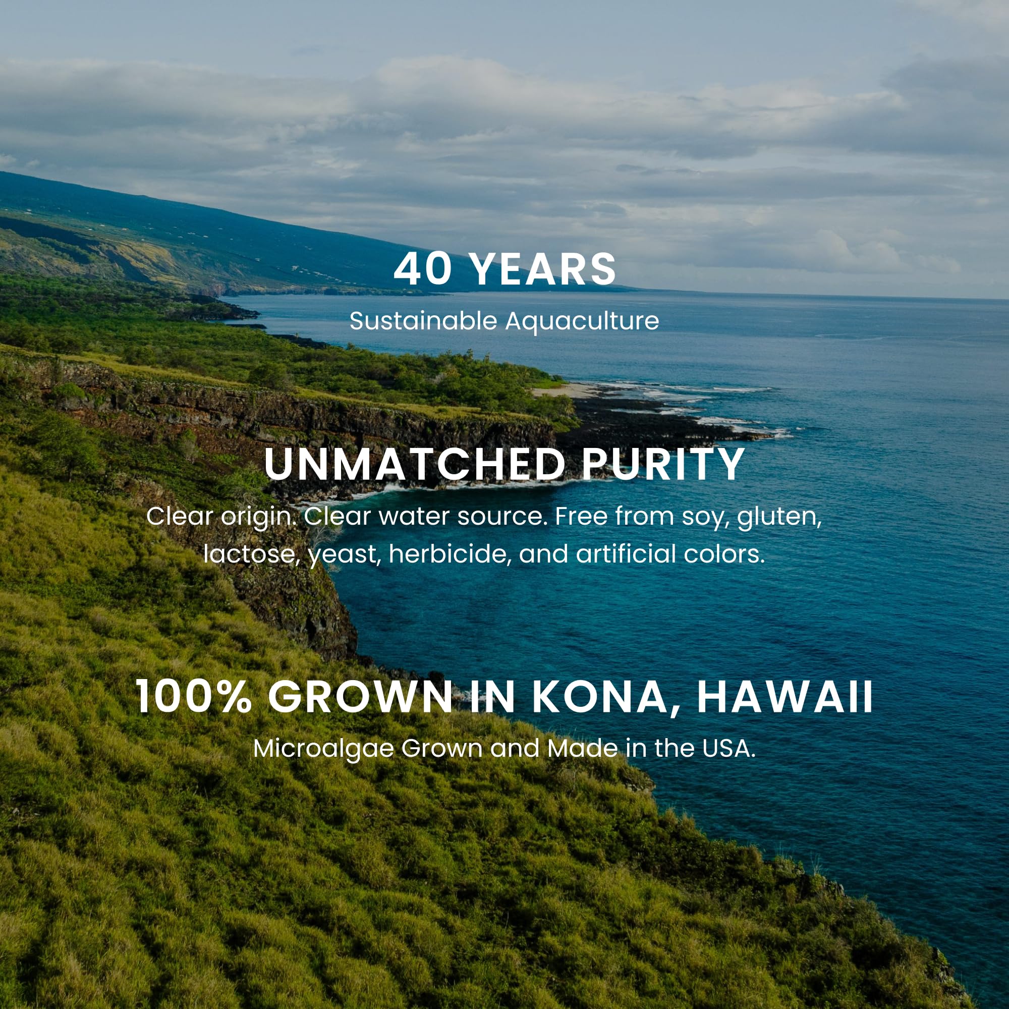 Nutrex Hawaii Astaxanthin supplement with Hawaiian landscape background