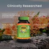 Nutrex Hawaii Spirulina Powder lifestyle scene with smoothie