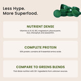 Nutrex Hawaii Spirulina Powder scoop with powder
