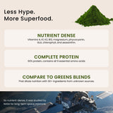 Nutrex Hawaii Spirulina Powder scoop with powder