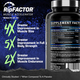 Nutrex Research Anabol Nighttime supplement lifestyle scene with gym equipment
