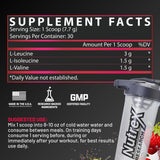 Nutrex Research BCAAs powder in fruit punch flavour