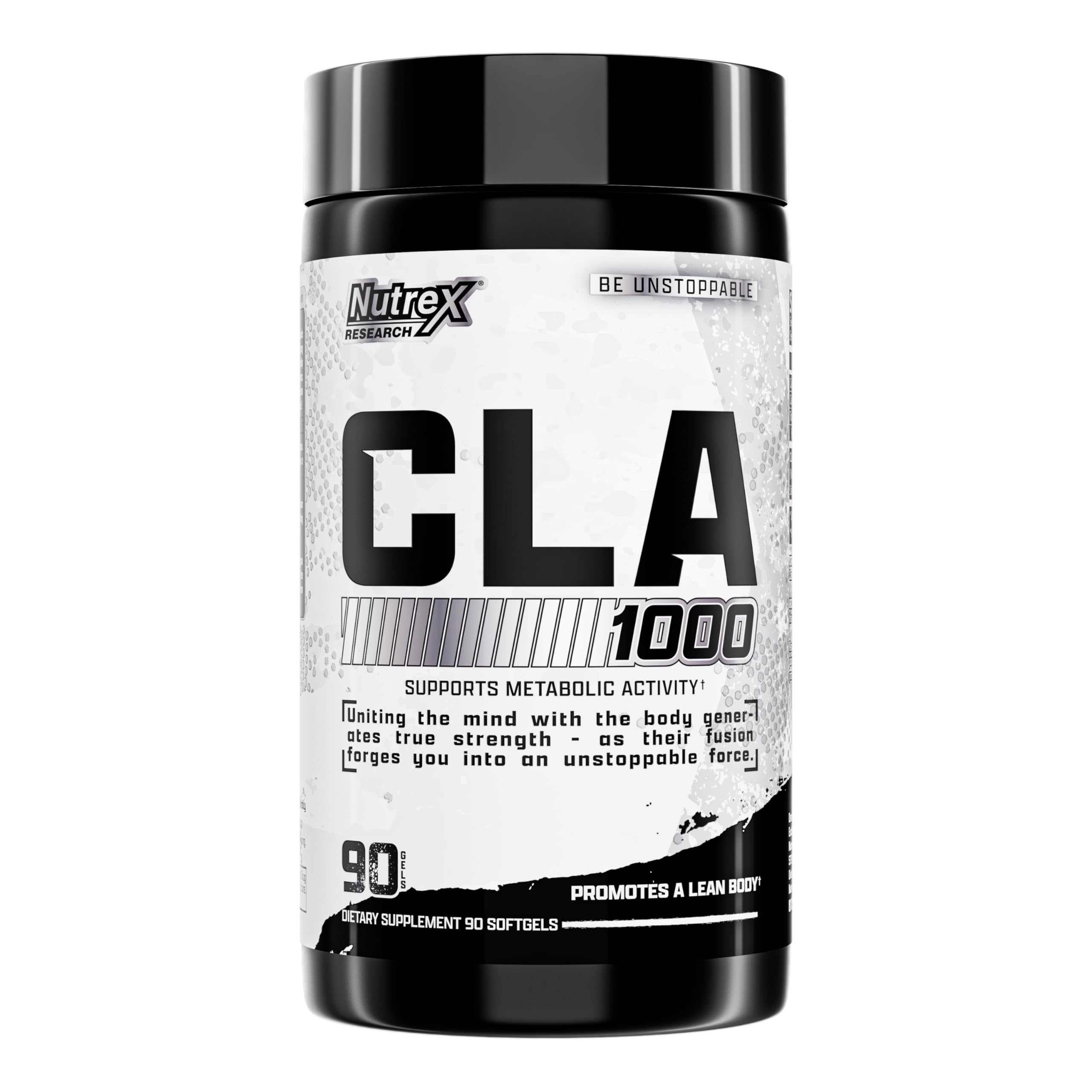 Nutrex Research CLA 90 soft gels bottle front view