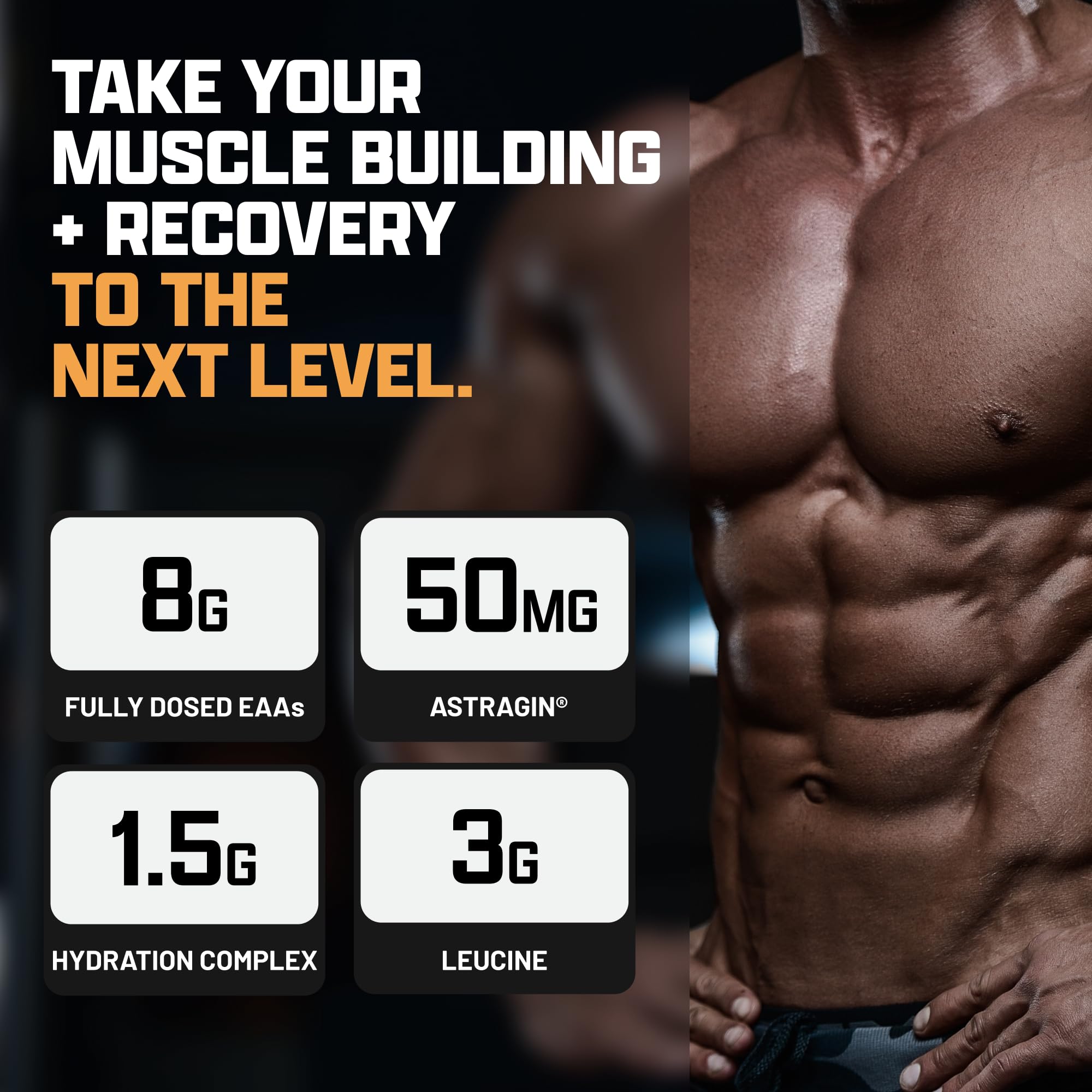 Nutrex Research Complete EAA + BCAA Formula mixed in a glass