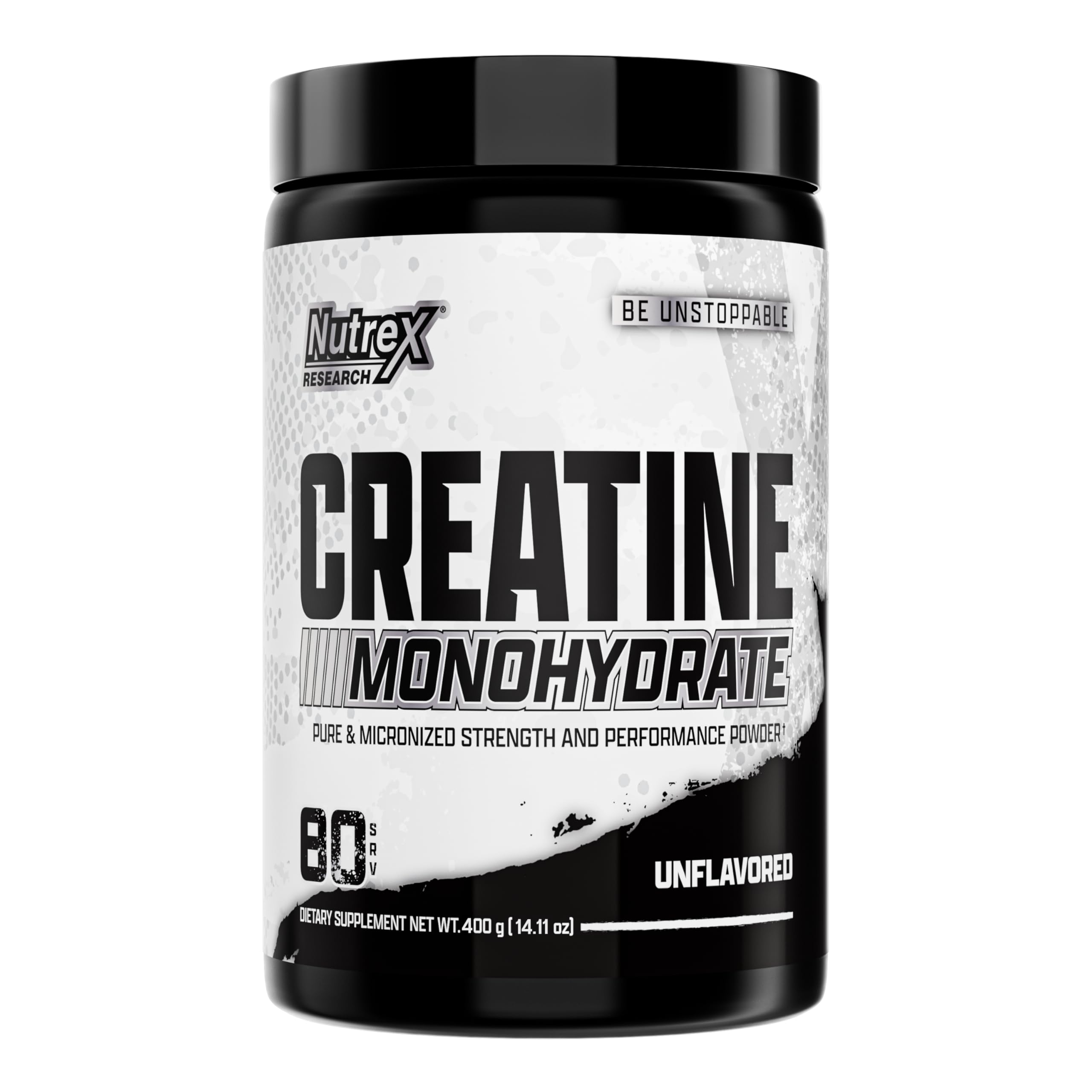 Nutrex Research Creatine Monohydrate 400g powder front view