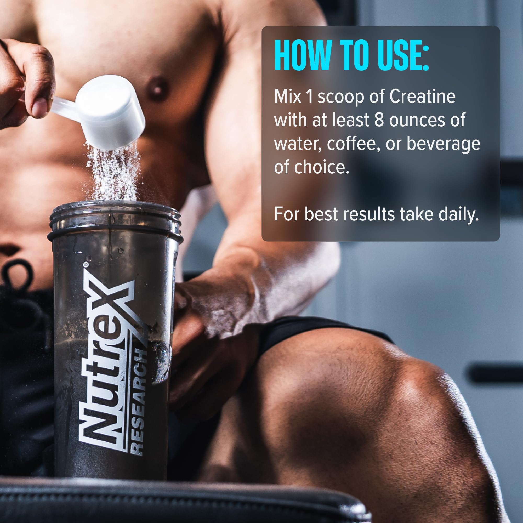 Nutrex Research Creatine Monohydrate 5g nutritional information