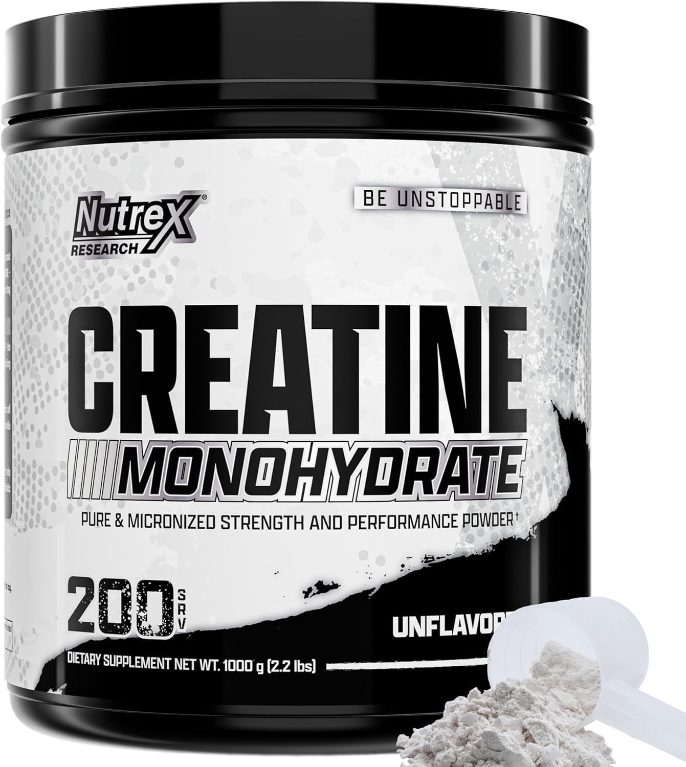Nutrex Research Creatine Monohydrate 998g front view