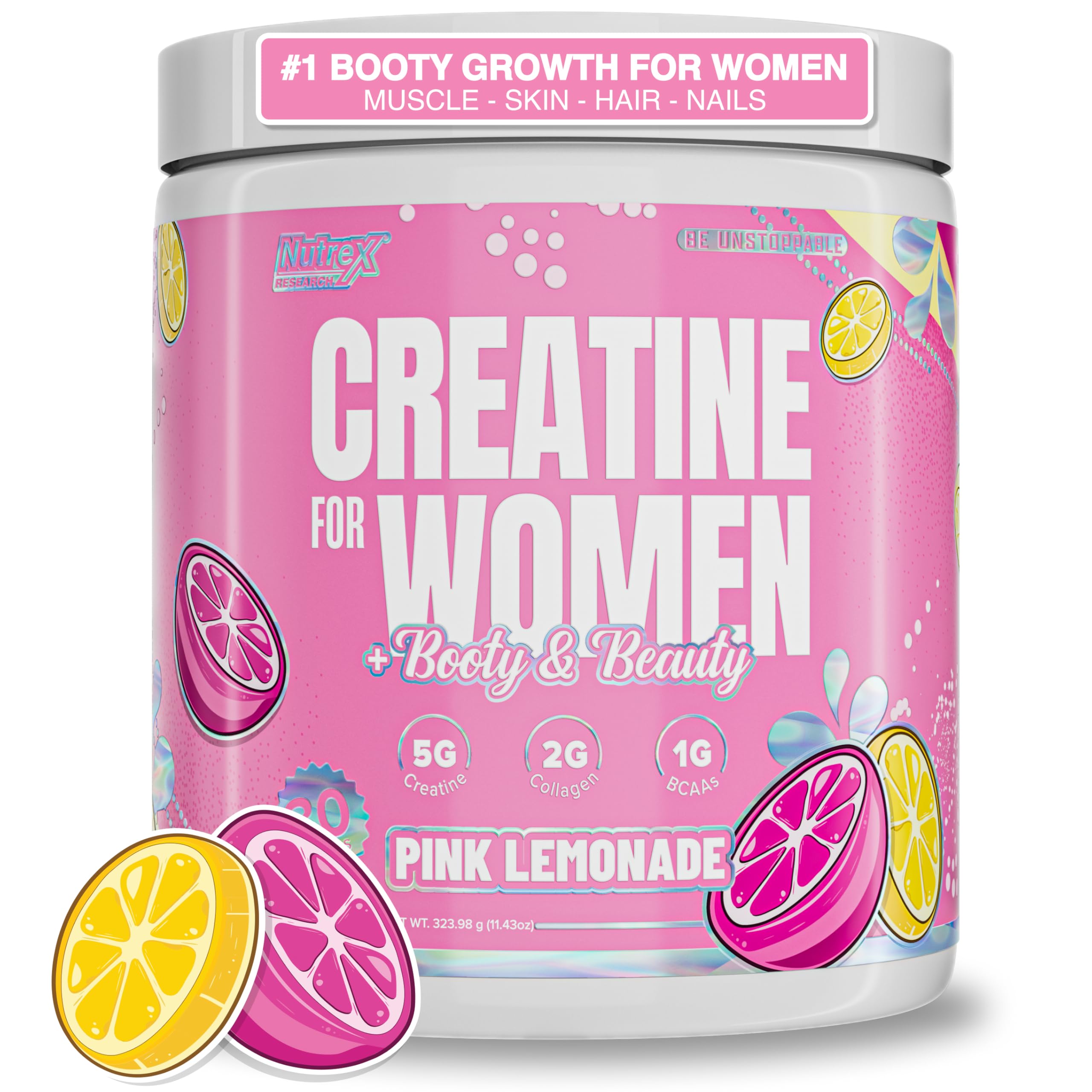Nutrex Research Creatine Monohydrate Powder 369g front view