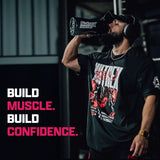 Nutrex Research Creatine Monohydrate Powder 85g mixed in a glass