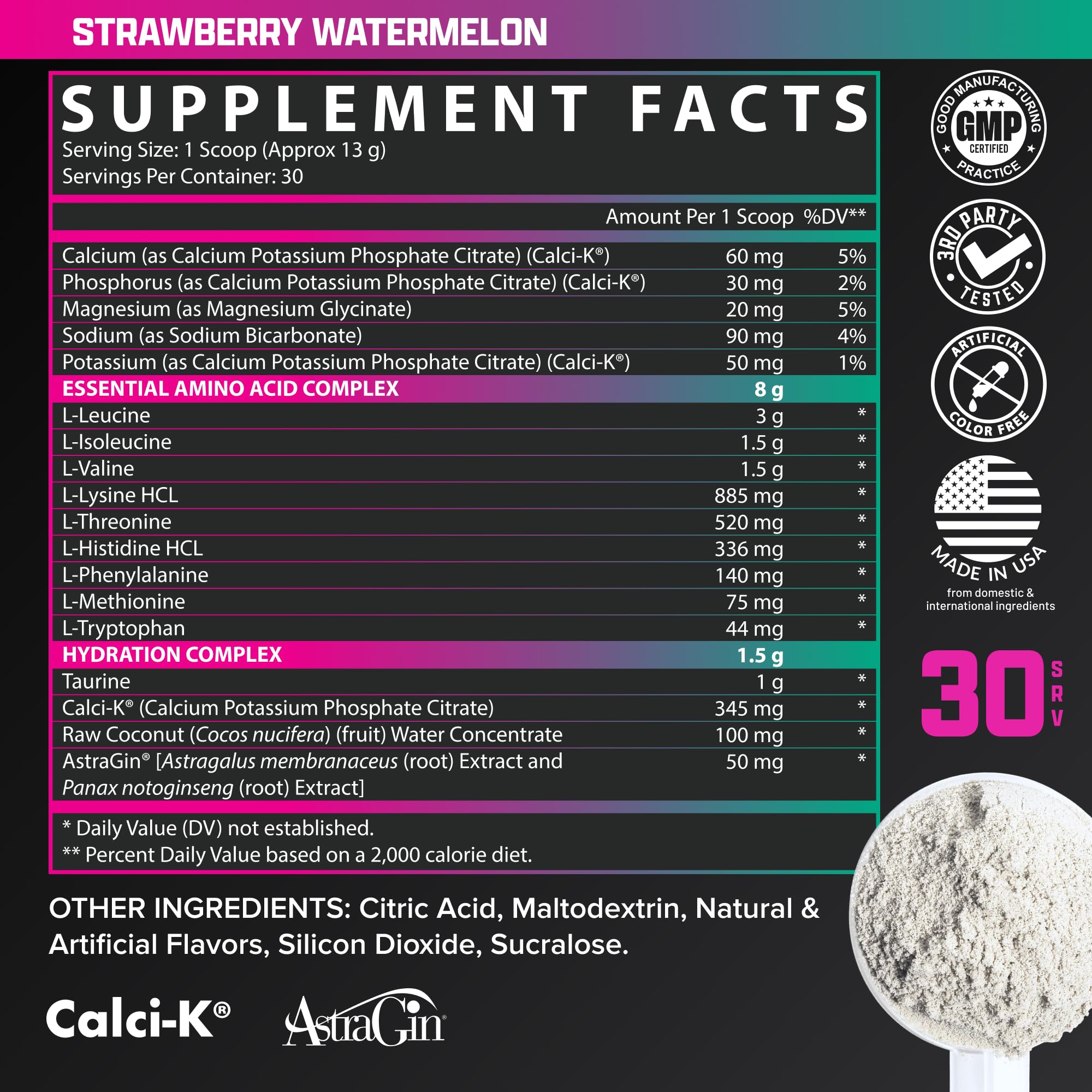 Nutrex Research EAA Supplement 390g in lifestyle setting