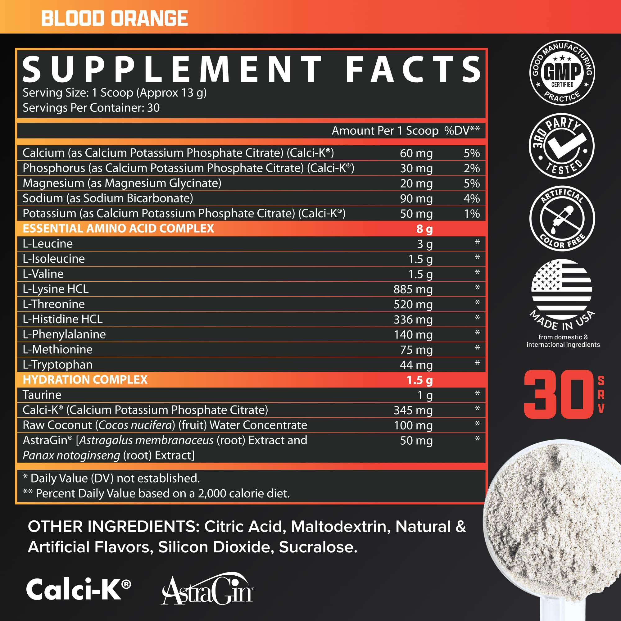 Nutrex Research EAA Supplement 390g in lifestyle setting