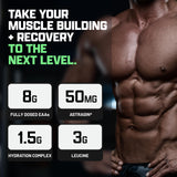 Nutrex Research EAA Supplement 390g scoop and powder