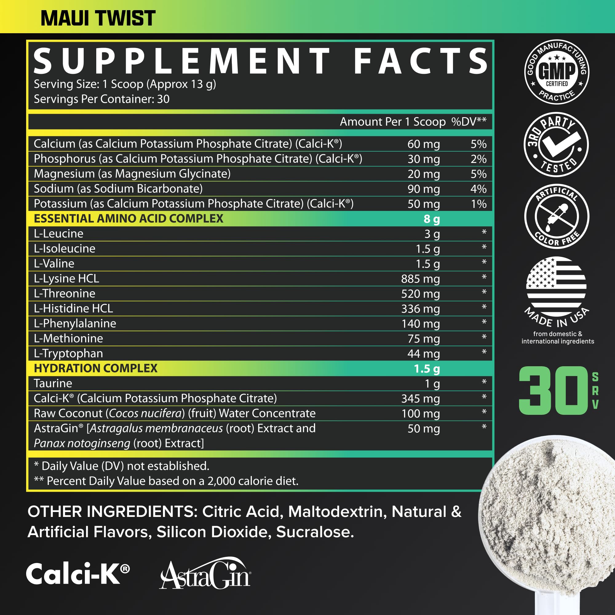Nutrex Research EAA Supplement 391g lifestyle scene