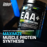 Nutrex Research EAA Supplement 454g nutrition label