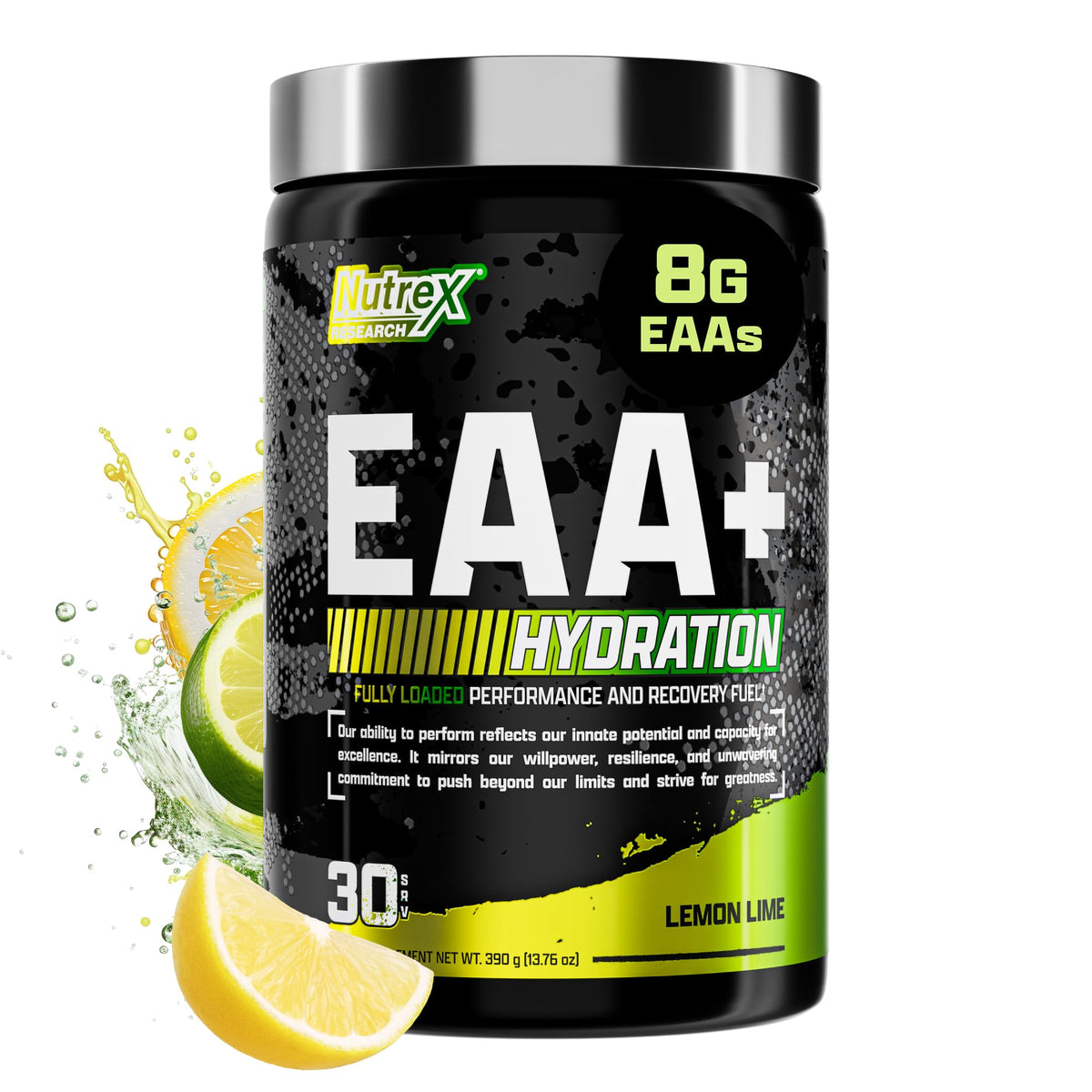 Nutrex Research EAA Supplement front view with packaging