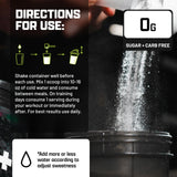 Nutrex Research EAA Supplement scoop showing powder