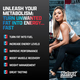 Nutrex Research Liquid Carnitine 3000 side view showing dosage