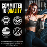 Nutrex Research Liquid L-Carnitine 454g bottle with cap off