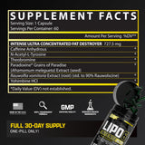 Nutrex Research Thermogenic Fat Burner Capsules on a table
