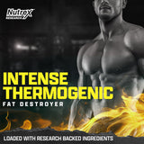 Nutrex Research Thermogenic Fat Burner Capsules side view