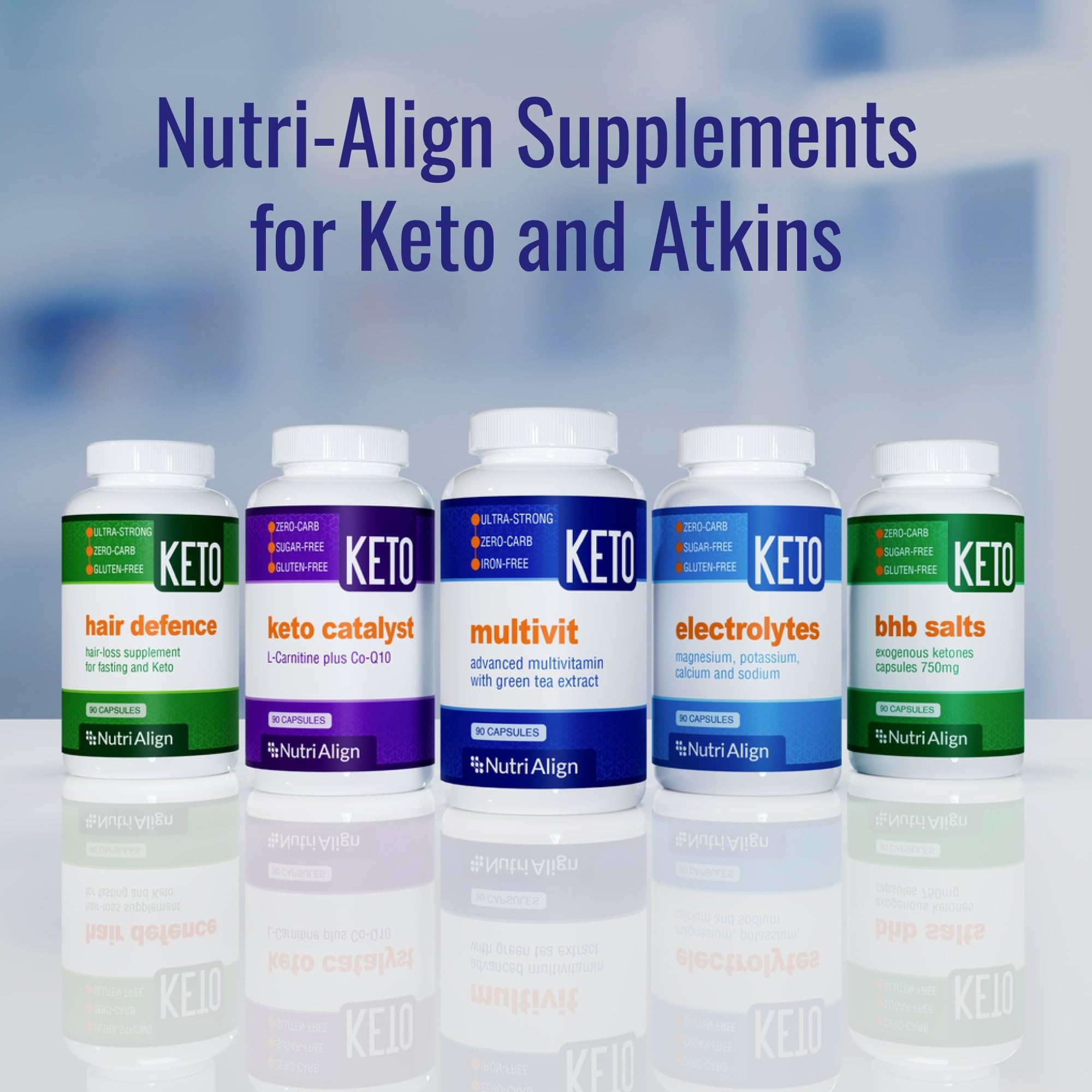 Nutri-Align Hair Defense Biotin Supplement packaging details