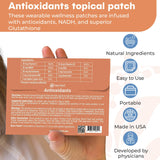 NUTRI-PATCH Vitamin C Wearable Patches on a wrist