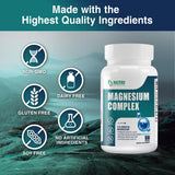 NUTRI POTENTIA Magnesium Complex bottle with measuring spoon