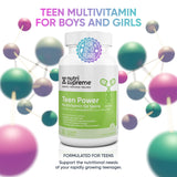 NUTRI- RESEARCH Teen Multivitamin bottle with label