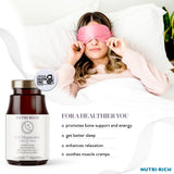 Nutri-Rich Magnesium Softgels 209g in hand