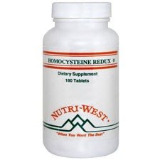 Nutri-West Homocysteine Redux 191g supplement front view