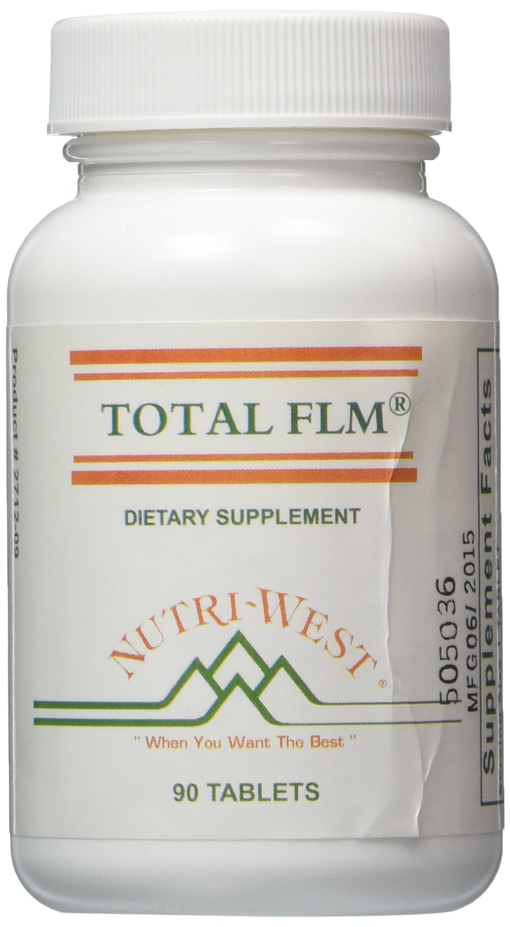 Nutri-West Total Inflam 90 Tablets front view packaging