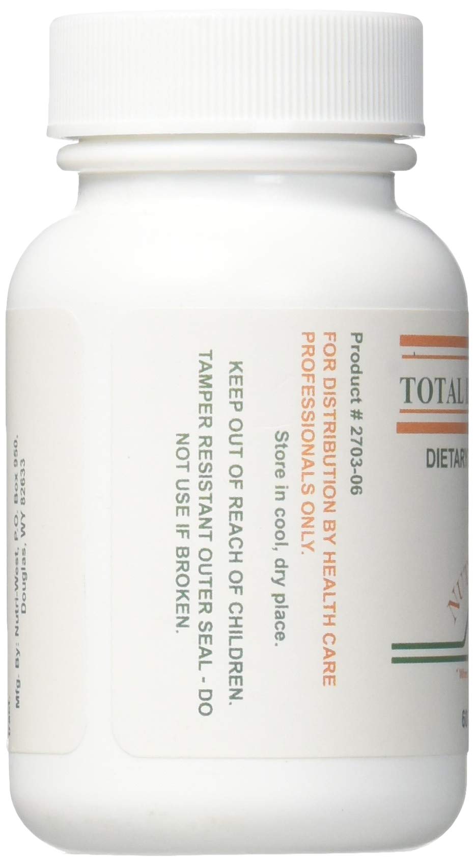 Nutri-West Total Leaky Gut 60 Tablets showing tablets in a hand