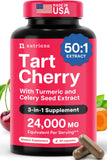 Nutriana Tart Cherry Capsules front view with label